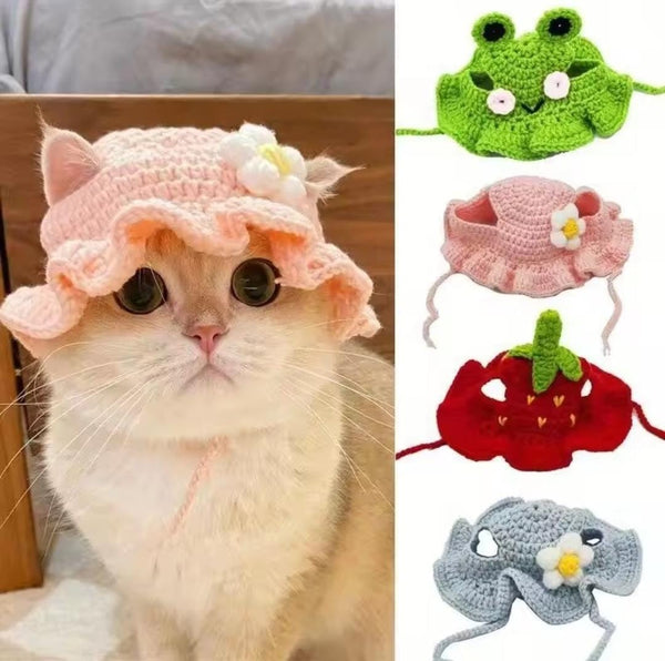 Knitted Cat Hat